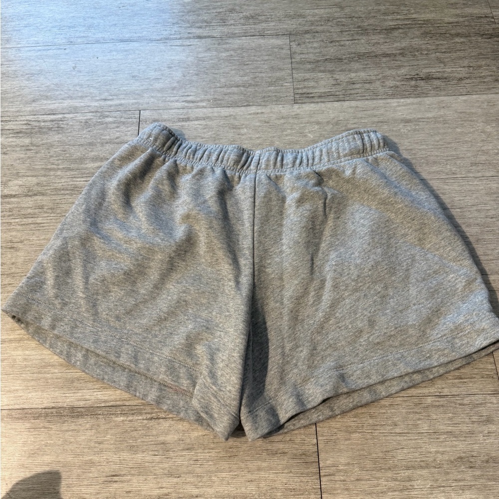 Nike Women's Light Gray Athletic Lounge Shorts - Picture 5 of 5